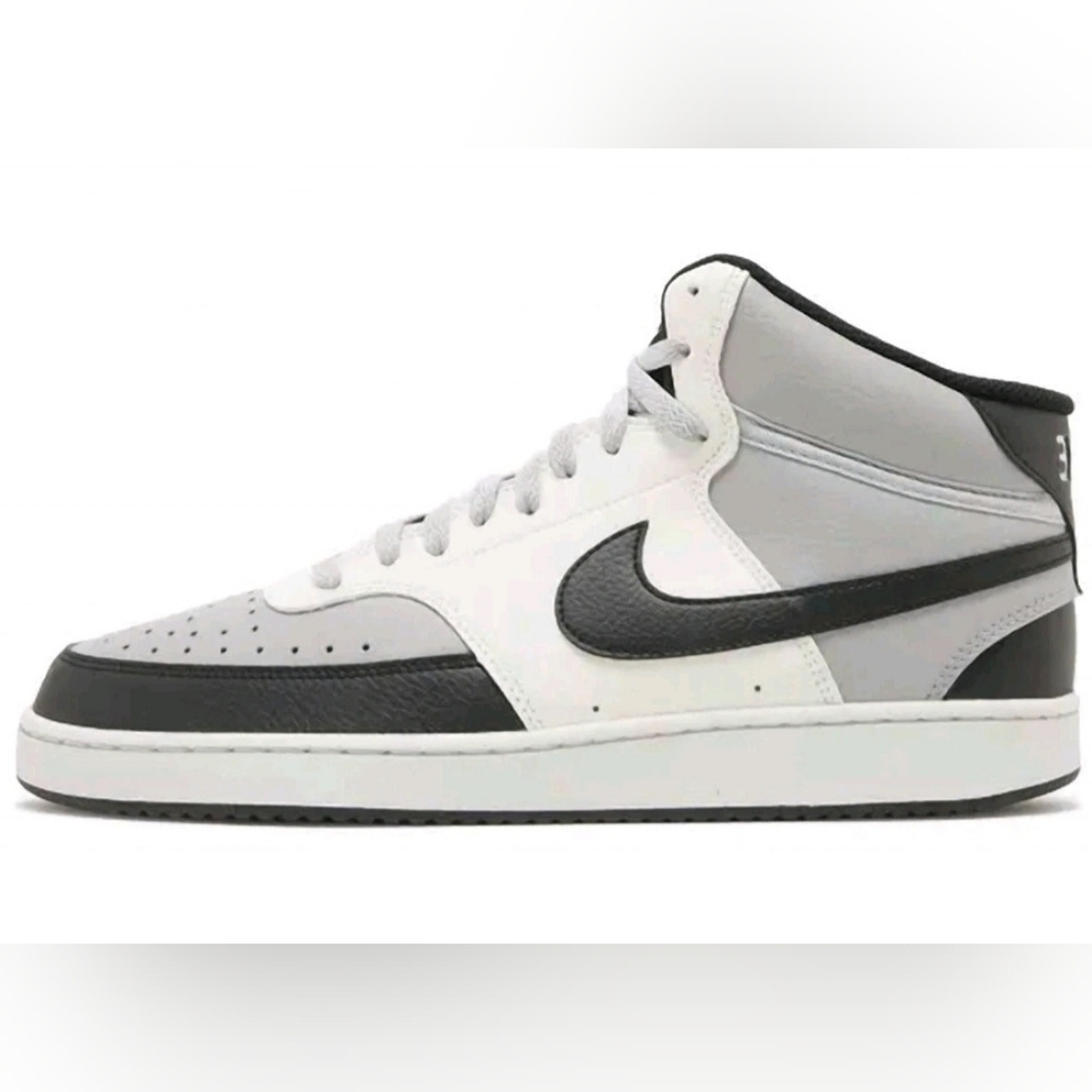 Nike Court Vision Next Nature Mid Light Smoke Grey Sail US Men's Size 11 (EUC) - Picture 1 of 16